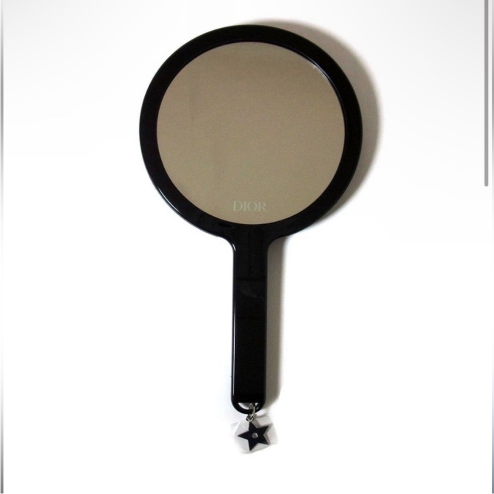 NWT Christian Dior Beauty Black Hand Mirror with Case 23 x 13cm NIB - Picture 8 of 15